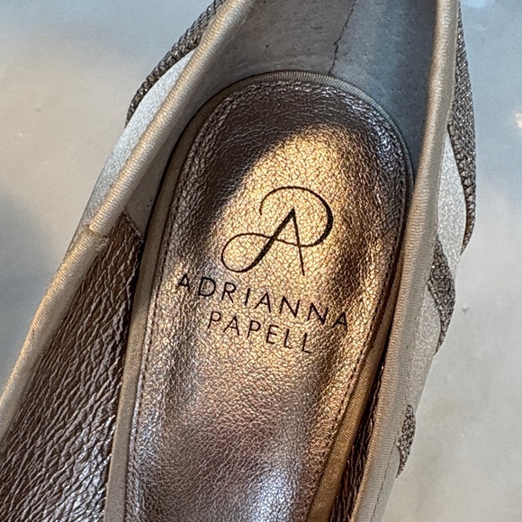Adrianna Papell Shoes Elegant Peep-Toe Formal Heel Flair Pumps - Size 8.5 - Picture 4 of 17